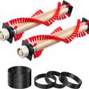 Landhoow 2 Roller Brushes, 6 Vacuum Belts, Replacement for Oreck XL Upright Vacuum Cleaner, Keep Home, Office Neat