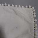Topfinel Set of 2 Soft Velvet Square Cushion Covers for Living Room, 40 x 40 cm, Beige 