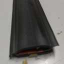 Door Draft Stopper for Bottom of Door, PVC Door Bottom Seal Strip with Strong Adhesive, Cuttable Door Sweep for Exterior & Interior Doors, Blocks Drafts, Dust, Noise & Cold Air, 36 Inchl.(1, Black)