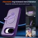 Compatible with Google Pixel 10a Case with Stand, Purple