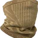 EXIO Winter Neck Warmer Gaiter/Balaclava (1Pack ) - Windproof Face Mask for Ski, Snowboard