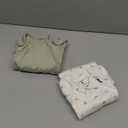 2-Pack Organic Baby Sleep Sacks, 100% Cotton - Soft & Breathable 0.5TOG Baby Wearable Blanket, Toddler Sleeping Sack 0-6 months, Easy to Wear Transitional Swaddles for Newborns, Infants (Roarsome, S)