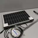 ECO-WORTHY 25 Watts 12V Off Grid Solar Battery Charger Kit: Waterproof Solar Panel + Adjustable Mount Bracket + SAE Connection Cable +10A Charge Controller for Car RV Marine Boat 12V Battery (One Cable Missing )