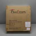 FRUITEAM Umbrella Base with Wheels, 100 LBS Heavy Duty Patio Umbrella Stand, Fillable Weighted Umbrella Base Holder for Patio, Deck, Poolside, Rust-Resistant and Windproof Design - Black