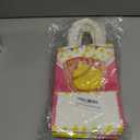 JOYGATHER 24 Pcs Softball Party Favors Bags with Handles, Softball Goodie Gift Candy Treat Snack Paper Bags with 3 Different Types for Birthday Party Supplies Baby Shower Decorations