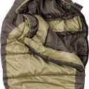 Coleman North Rim 0F Sleeping Bag, Cold-Weather Mummy Sleep Sack with No-Snag Zipper & Adjustable Hood for Warmth & Ventilation, Camping Sleeping Bag