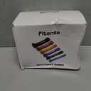 Fitense Resistance Bands Set - Pull Up Bands with 6 Resistance Levels 15-170 LBS for Men Women, Exercise Bands with Door Anchor, Training Poster & Pouch for Body Stretching, Pull Up Assist