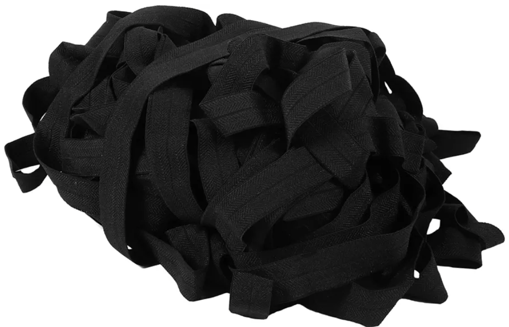 Artibetter 70yards Continuous Bias Tape Double Fold for Apparel Quilting Bias Tape Maker Kit Machine Washable Odorless Hemming Elastic Band