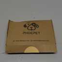 PHOEPET No Pull Dog Harness, Unique Colors Reflective Adjustable Dog Vest, with Soft Training Handle Metal Clips for Small Medium Large Dogs (Teal Base & Red Straps,XS)