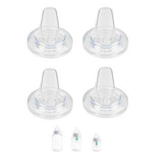 Sippy Cup Nipples for Philips Avent Anti-Colic Baby Bottles,Food Grade Silicone Sippy Spout,Variable Flow Soft Nipple,6m+ Months,Set of 4