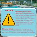 SP2610X15 1.5HP Inground Super Pool Pump Fits for Hayward W3SP2610X15 | 1 1/2HP Single Speed Pump 115V/230V for Swimming Pool & Spa