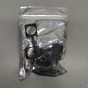 PENGLIN 2PCS USB 3.0 Waterproof Socket, D-Type USB Panel Mount Solderless Connector Female to Female Feed Thru Signal Coupler, High Speed Data Extension Interface Adapter (Black)