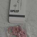 Hmusic Sleep Earbuds,USB C Wired Sleep Headphones for Side Sleepers,30dB Noise Isolate Sleep Earplugs w/Mic,2g Lightweight Soft Silicone,Flat Thin Bed Earphones for Relax,Focus,Travel,Yoga(Pink)