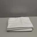 Fitable White Tablecloths for Rectangle Tables, 6 Pack - 70 x 120 Inches - Reusable and Washable Table Clothes for 6-8 Ft Tables, Polyester Fabric Table Covers for Wedding, Party, Banquet