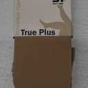 Silky Toes Plus Size Tights for Women Opaque Curvy Nylons Stockings 1-2 Pair Colored 1X 2X 3X 4X 5X 6X 7X (Natural - 2 Pairs, 42-46)