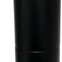 BENTO BOTTLE - Stainless Steel Vacuum Insulated Coffee & Water Bottle, Hot & Cold Beverages - Easy Drink Lid, 32 Fl Oz (900 mL) (Two 16 Fl Oz) Drink Compartments and Solid Storage Base (Black)