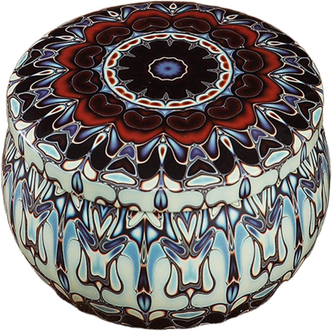 Small Keepsake Urn for Ashes - Sealed Memorial Ashes Holder for Human & Pet, Decorative Mini Cremation Urn, Thoughtful Sympathy Gift for Remembrance (B-33)