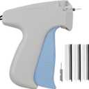 Quick Clothing Fixer, Fine Stitch Gun for Clothes, Mini Stitch Tagging Gun for Clothing,Quilting Hemming Tools Quick Stitch with 2 Fine Needles 2000 Black & 2000 White Micro Fasteners