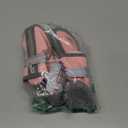 QUMY Dog Shoes for Small Dogs, Puppy Dog Boots & Paw Protectors for Winter Snowy Day, Summer Hot Pavement, Waterproof in Rainy Weather, Ourdoor Walking, Indoor Hardfloors Skid-Resistant Sole Pink 4 (size 4: 1.89"x1.51"(L*W))