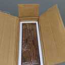 BAYKA Floating Shelves, 22.5 inches Rustic Wood Wall Shelves for BathroomBedroom, Living Room, Kitchen & Book, Hanging Display Decor Organization Shelf with 22 lbs Capacity (Rustic Brown)