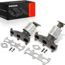 A-Premium 2 PCS Front Catalytic Converter Kit, E.P.A Compliant