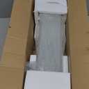 3 Pack 20 Inch Glass Bathroom Shelves for Wall, Wall Mount Glass Shelves with Stainless Steel Rail, Modern Floating Bathroom Shelf Organizer, Rectangular Room Decor for Sink, Over Toilet