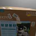 Intex Krystal Clear Sand Filter Pump for Above Ground Pools, 12-inch, 110-120V with GFCI