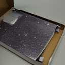 25 Pcs Black Hanging File Folders 12 x 9.25'' Glitter Hanging Folders with 25 Paper 1/5 Cut Adjustable Tab and 25 Plastic Tab for Medical Charts Office Desktop