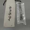 My Pretty Strap - Compatible Apple Watch Band Strap, Stainless Steel Fashion iWatch Replacement Strap- Easy Resizing, No Tool Needed, Fits Most Wrists- Series 1-11, SE and Ultra (44MM / 45MM / 46MM / 49MM / (Series 1-3 - 42MM), Mermaid Silver)