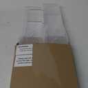 Leinuosen 6 Pcs Clear Medicine Shelves 13 Inch Acrylic Medicine Cabinet Replacement Shelves Suitable for Bathroom Living Room Kitchen Wall Mounted and Hanging Cabinet