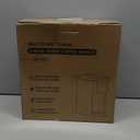 Single Serve Coffee Maker for KCup Pod and Grounds, Hot and Iced Coffee Maker, Strong Button Feature, 6 to 14oz Brew Sizes, 50oz Removable Reservoir, Up to 6.5 Inch Cup, Stainless Steel, Black