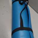 CAP 1" Extra Thick Yoga Mat, Exercise Mat with Strap