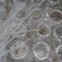 Maxdot 20 Pcs 18.6 oz Plastic Mason Jars with Lids and Straws Wide Regular Mouth Canning Jars Bulk Clear Drink Containers with Caps Juicing Bottles for Halloween Christmas Party Favor(Clear)
