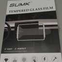 15.4 inch Screen Protector for Tesla Model 3/Y Accessories [Anti-Glare & Anti-Fingerprint] Front & Back Tempered Glass Screen Protector for Tesla Model Y 2025 & Model 3 Highland 2024-2026 - Matte