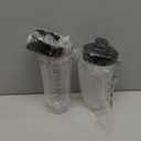 Blender Cups Replacement for Ninja, 24oz & 32oz Ninja Blender Cups with To-Go Lids Compatible with Ninja BN401, BL456, BL480, BL2012, BL2013, BL4501, BN751, BN801, SS101, SS151 (2 Pack)