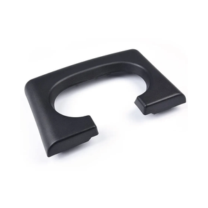 Center Console Cup Holder Replacement Pad Compatible with 2004 2005 2006 2007 2008 2009 2010 2011 2012 2013 2014 Ford F150(Gray)