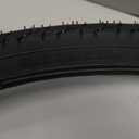 Bike Men's Rubber MTB Slick Bicycle Tires-Black, 26 x 1.75 C
