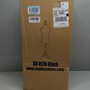 FDW Manikin 60-67Height Adjustable Female Dress Model Display Torso Body Tripod Stand Clothing Forms (Black, 60-67 Inches)