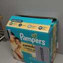 Pampers Swaddlers Diapers, Size 1 (8-14 lbs), 164 Count, Absorbent, Keeps Baby Dry and Comfortable, Skin Safe Disposable Baby Diaper