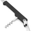 Tablecraft Waiter's Corkscrew with Black Plastic Handle