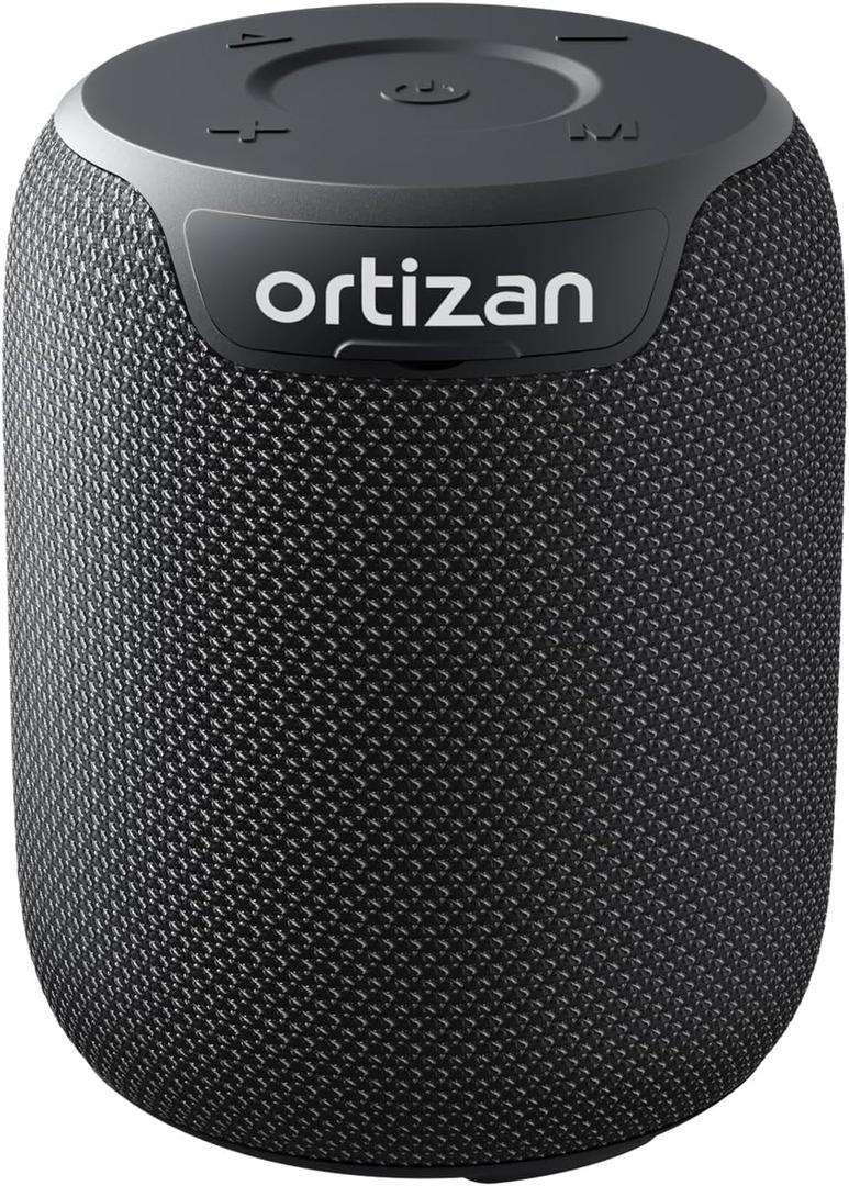 Ortizan Portable Bluetooth Speaker with Big Sound,Punchy Bass,IPX7 Waterproof,15H Playtime,Bluetooth 5.3,AUX&TF Card,Stereo Pairing,Small Wireless Speaker for Outdoor,Electronic Gadgets,Gift Ideas