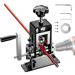 Manual Wire Stripping Machine Gauge Wire 0.06-1 inches,Scrapping Copper Wire Peeler Machine,Drill Powered Hand Crank Wire Stripper Tool for Scrap Copper Recycling