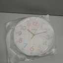 Telling Time Teaching Clock - Learning Clock for Kids - Kids Wall Clocks for Bedrooms - Kids Wall Clock- Silent Analog Kids Clock for Teaching Time ,for School Classrooms Playrooms and Kids Bedrooms (10inch)