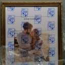 Americanflat 16x20 Picture Frame with Polished Plexiglass - Use as 11x14 Frame with Mat or Display 16x20 Photo Without Mat - Ornate Picture Frames for Wall Display - Gold