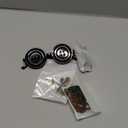 4 Pcs Accessories Fit for Cosplay Costume, Button Eyes Glasses, Key Necklace, Hair Clip, Green Stone Set Halloween Merchandise, Christmas Birthday Gift for Women Men and Fans