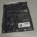 Yousify Womens Asymmetric V Neck Shirts Long Sleeve Fall Dressy Casual Button Down Tunic Tops Business Loose Fit Blouses (Black, M)