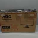 AOC Q27G4XN 27" Gaming Monitor, 2K QHD 2560x1440, 180Hz 1ms, Adaptive-Sync, Height Adjustable, 2X HDMI 2.0, 1x Display Port, Xbox/PS5/Switch Ready, 3-Year Zero-Bright-dot