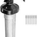 Repalce for DOMETIC 3310423.209U Torsion Assembly Rh Black for 9100 Power Patio RV Awning Motor 12V DC Extension Drive 910 915 916 917