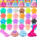 AMENON 28 Pack Butter Slime Kit Putty , Valentines Day Gifts for Kids Stress Relief Fidget Toys with Valentines Day Cards for Kids School Classroom Exchange Prizes Party Favors Toddlers Boys Girls