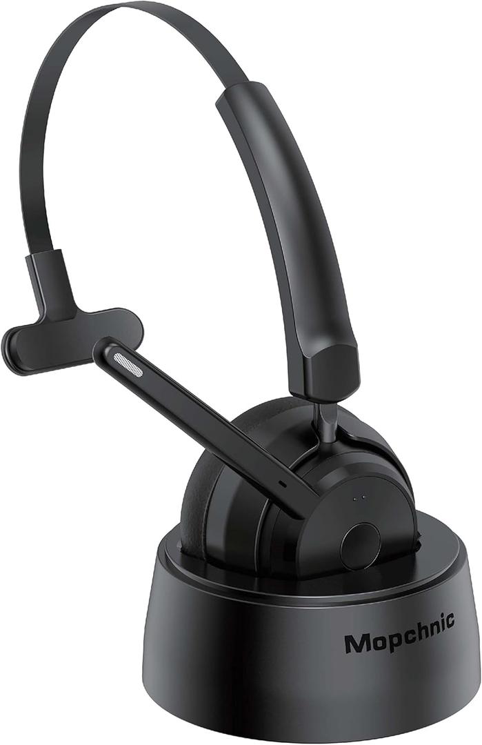 Bluetooth Headset, Wireless Headphone, Black